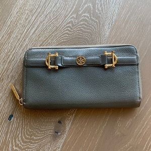 Tory Burch zip around wallet